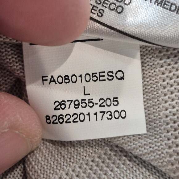 NEW! Tiger Woods Collection Nike Fit‎ Dry Long Sleeve Golf Polo Men's L NWT - Picture 9 of 9